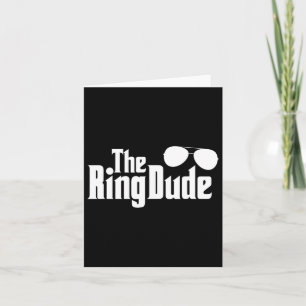Cartão O Ring Dude Bowtie Ring Bes.