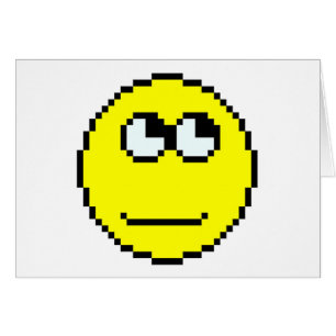 Cartão O rolamento Eyes o Emoticon