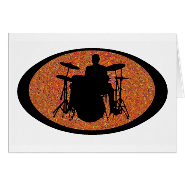 Cartão O rolo de cilindros (Frente Horizontal)