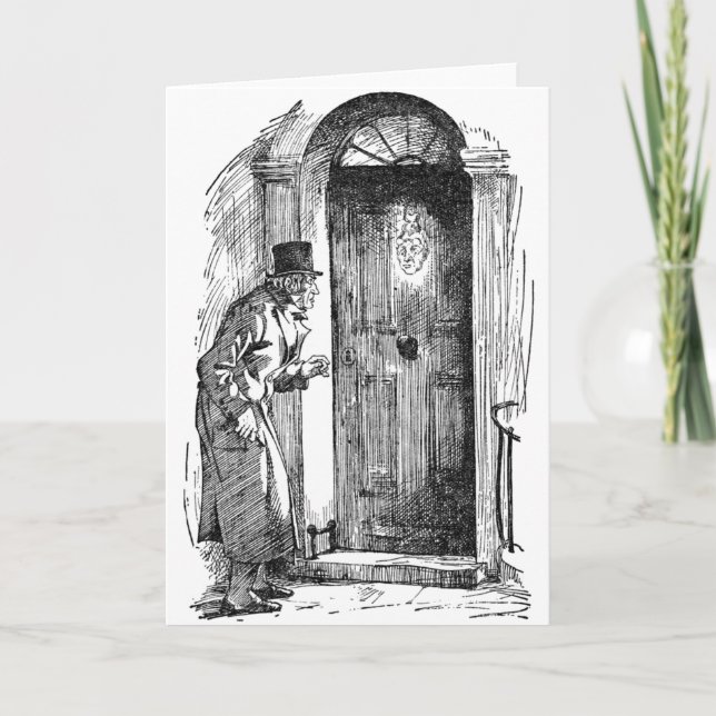 Cartão O rosto de Marley (Frente)