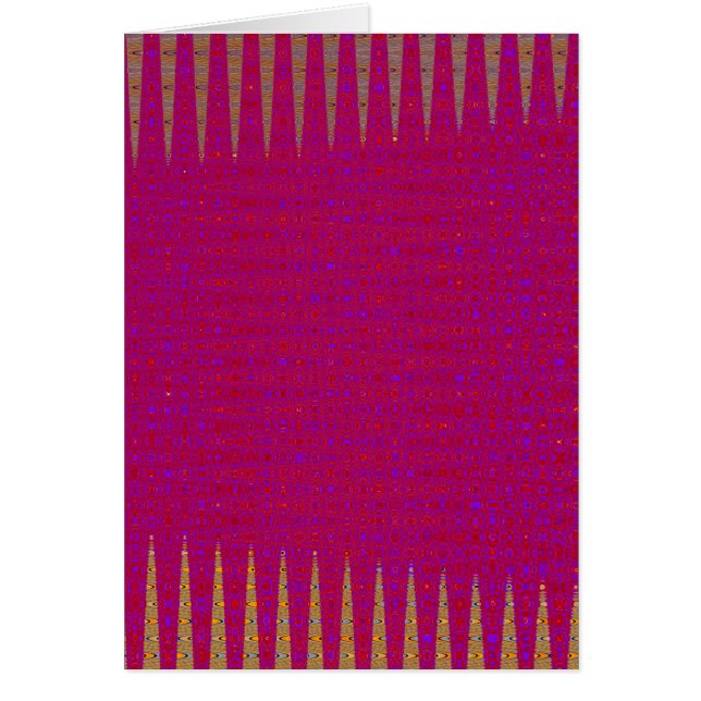 Cartão O roxo santamente do modelo DIY adiciona a IMAGEM (Frente)