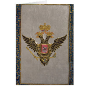 Cartão O russo Family imperial