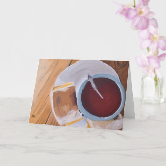 Cartão O sabor do calor