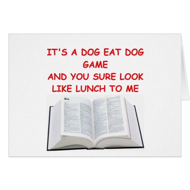 Cartão O SCRABBLE boggle (Frente Horizontal)