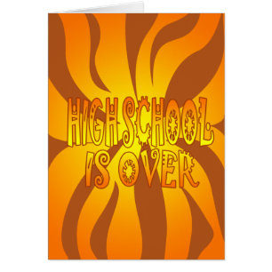 Cartão O segundo grau Acabou