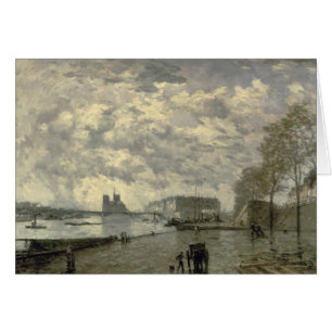 Cartão O Seine e Notre Dame