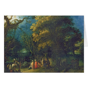 Cartão O sermão de John The Baptist