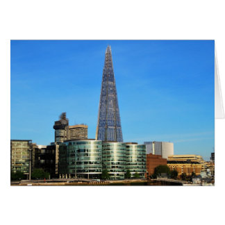 Cartão O Shard of Glass em Londres