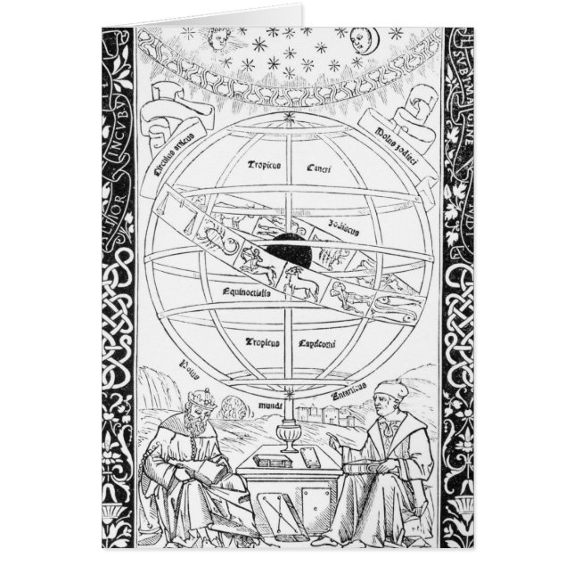 Cartão O sistema de Ptolemy (Frente)