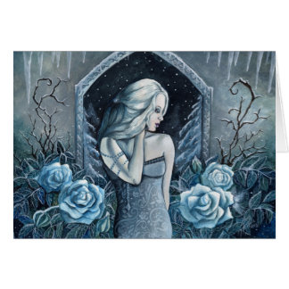 Cartão O sonho de uma noite do inverno