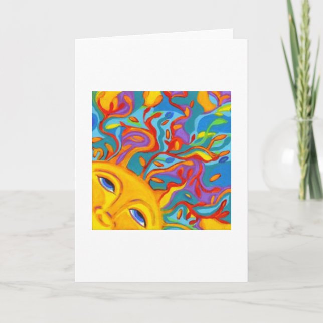 Cartão O Sun crescente (Frente)