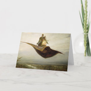 Cartão O tapete mágico, 1880