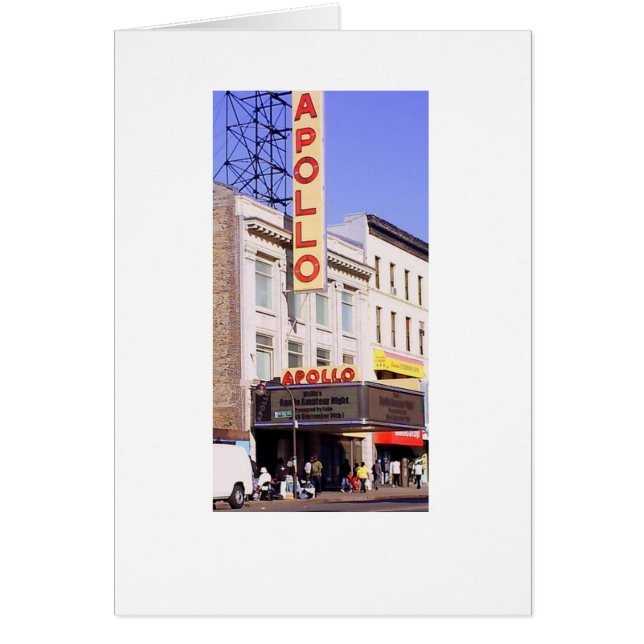 Cartão O Teatro Apollo (Frente)