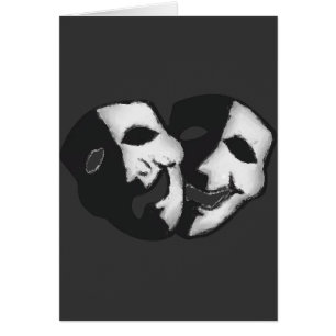 Cartão O teatro é vida