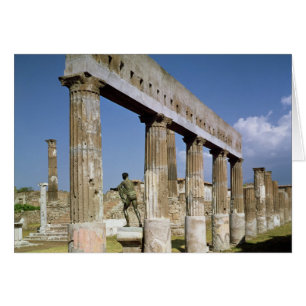 Cartão O Templo de Apollo