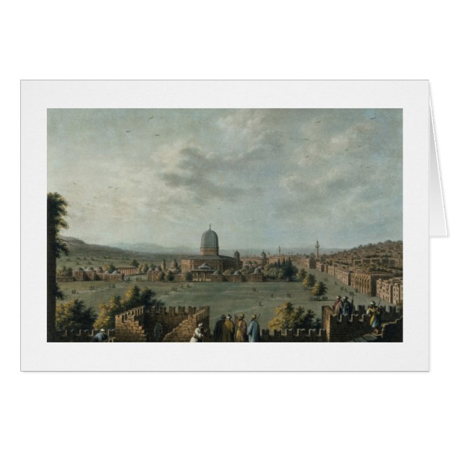 Cartão O templo de Solomon, chapeia 63 'das vistas no Ott (Frente Horizontal)