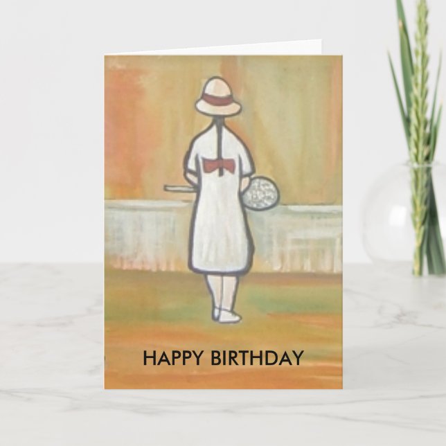 CARTÃO O TÊNIS PLAYER (Frente)