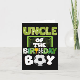 Cartão O Tio Do Deco Da Festa Da Família Aniversário