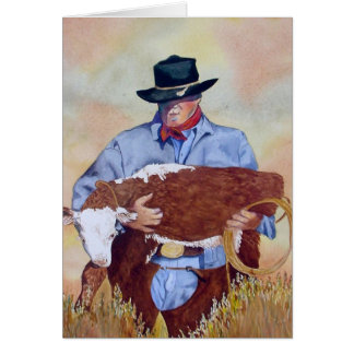 Cartão O trabalho de um dia difícil