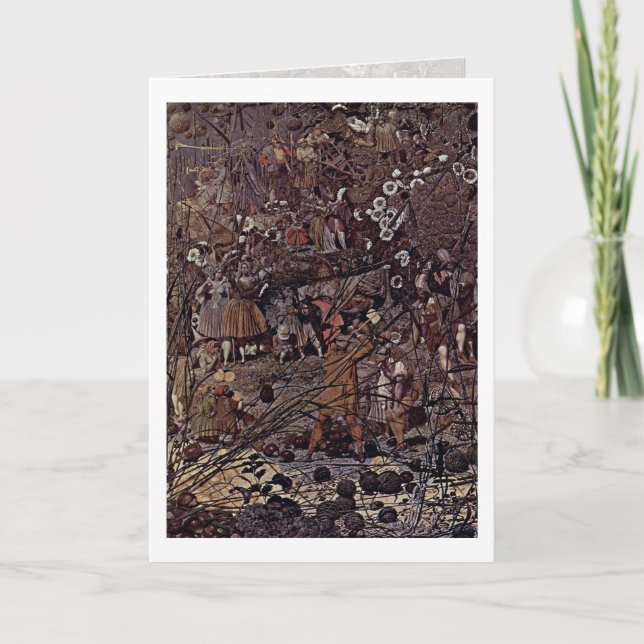 Cartão O Traço-Mestre De Richard Dadd (Frente)