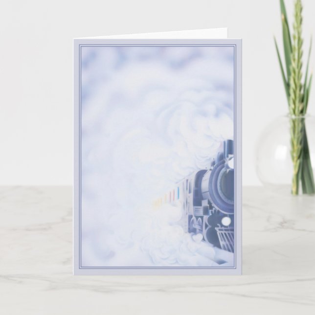 Cartão O trem © (Frente)