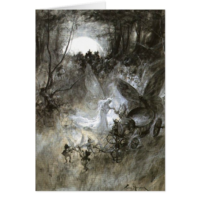 Cartão O Tribunal de Faerie (Frente)