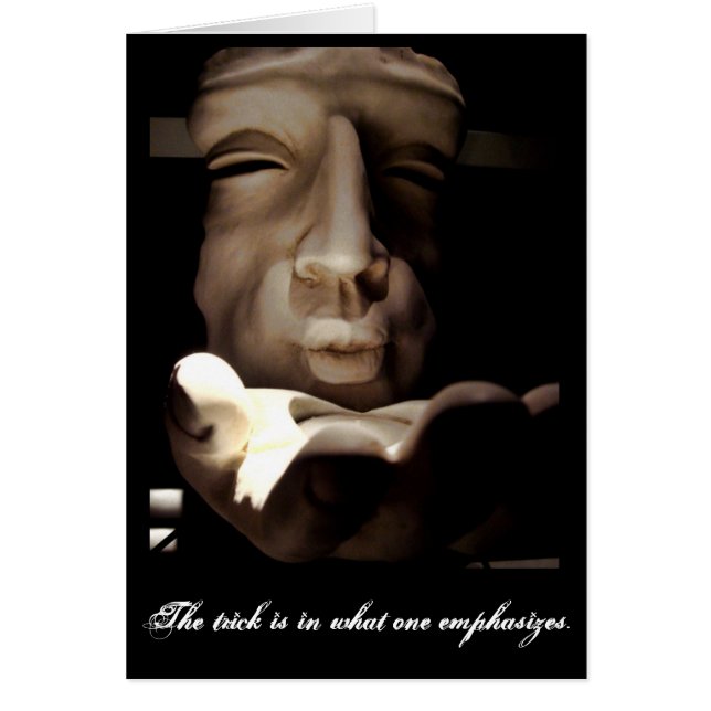 Cartão O truque (Frente)