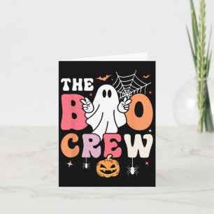 Cartão O Truque Do Cavalo De Boo Halloween Ou O Esquadrão