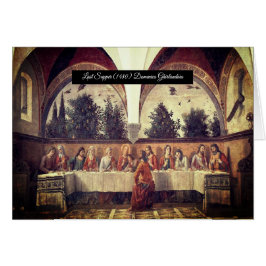 Cartão O último jantar