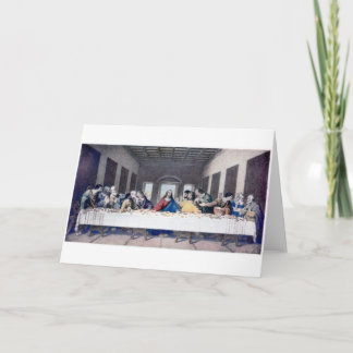 Cartão O último jantar