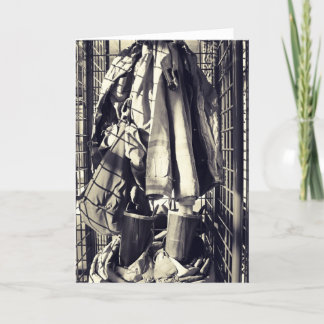 Cartão O uniforme do bombeiro