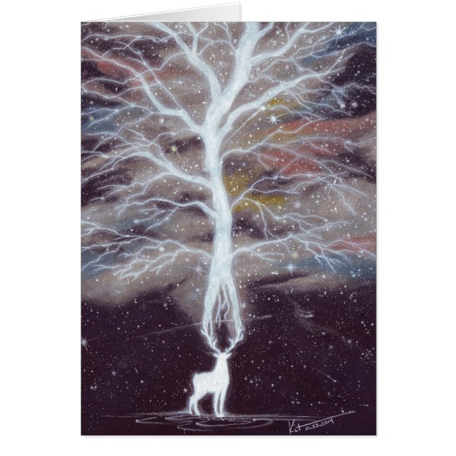 Cartão O universo (Frente)