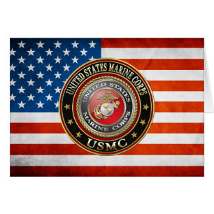 Cartão O USMC simboliza [edição especial] [3D]