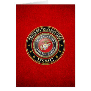 Cartão O USMC simboliza [edição especial] [3D]