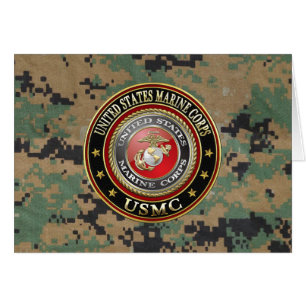 Cartão O USMC simboliza [edição especial] [3D]