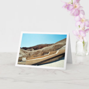 Cartão O Vale dos Reis, Luxor, Egito