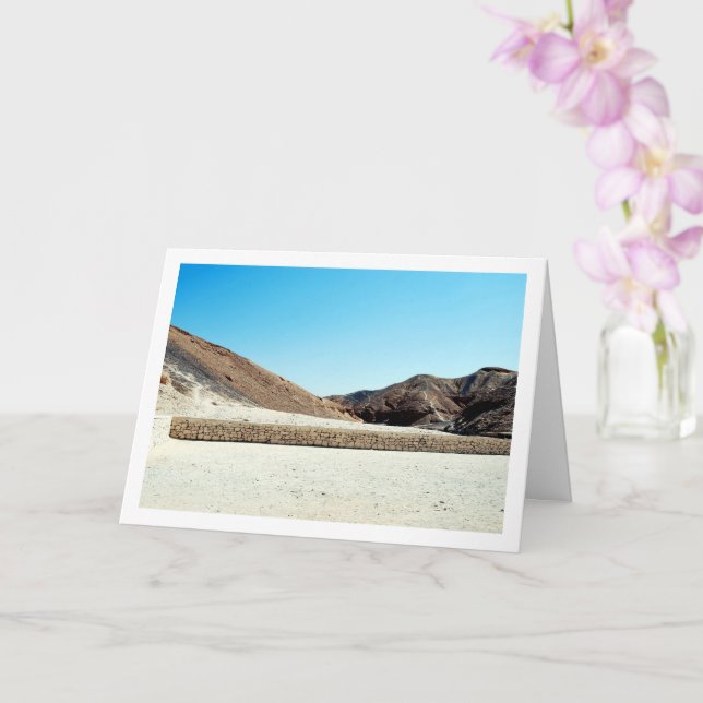 Cartão O Vale dos Reis, Luxor, Egito (Orquídea)