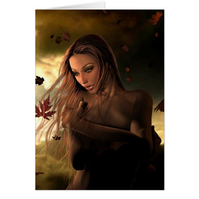 Cartão O valor de uma mulher (Frente)