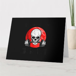 Cartão O Velho Gym Respeita Os Vossos Anciãos Levantando 