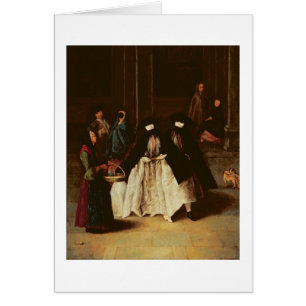 Cartão O vendedor do perfume (óleo em canvas) (veja alo