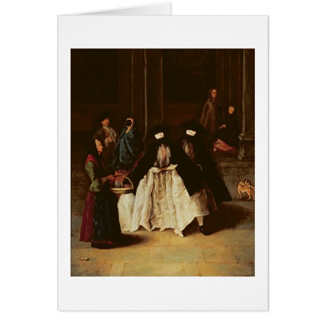 Cartão O vendedor do perfume (óleo em canvas) (veja alo (Frente)