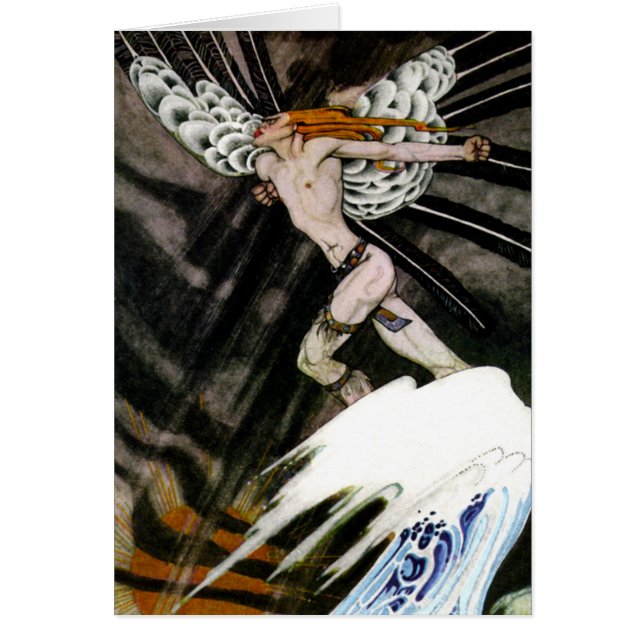 Cartão O Vento do Norte (Frente)