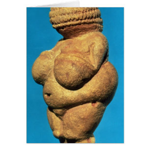 Cartão O Venus de Willendorf