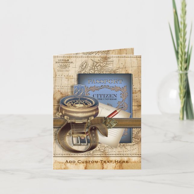 Cartão O Viajante (Frente)