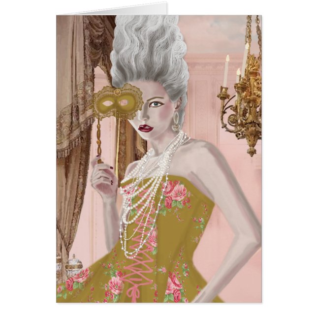 Cartão O voulez-vous o mais c'est da pergunta do La? (Frente)