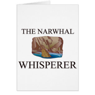 Cartão O Whisperer de Narwhal