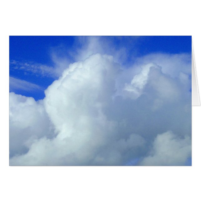 Cartão O Yonder Azul (Frente Horizontal)