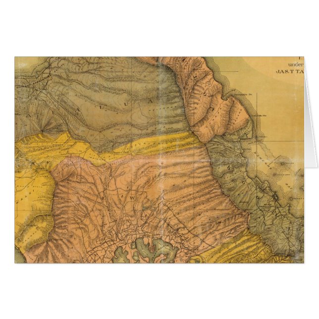 Cartão Oahu, Ilhas Havaianas (Frente Horizontal)