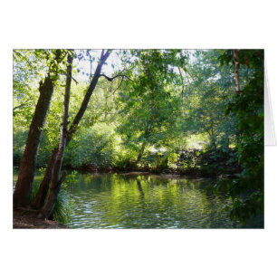 Cartão Oak Creek I em Fotografia da Sedona Arizona Nature