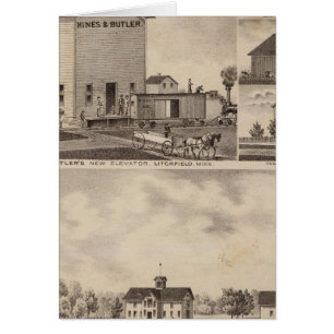 Cartão Oakwood Fazenda, Minnesota